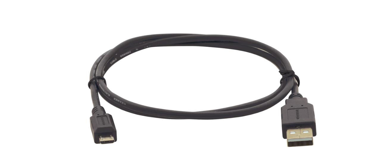 KRAMER 3m USB 2.0 A (M) to Micro–B (M) Cable