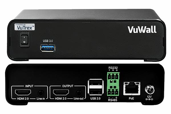 VUWALL VuStream 150 - VoIP 4K PoE En/Decoder w. NDI