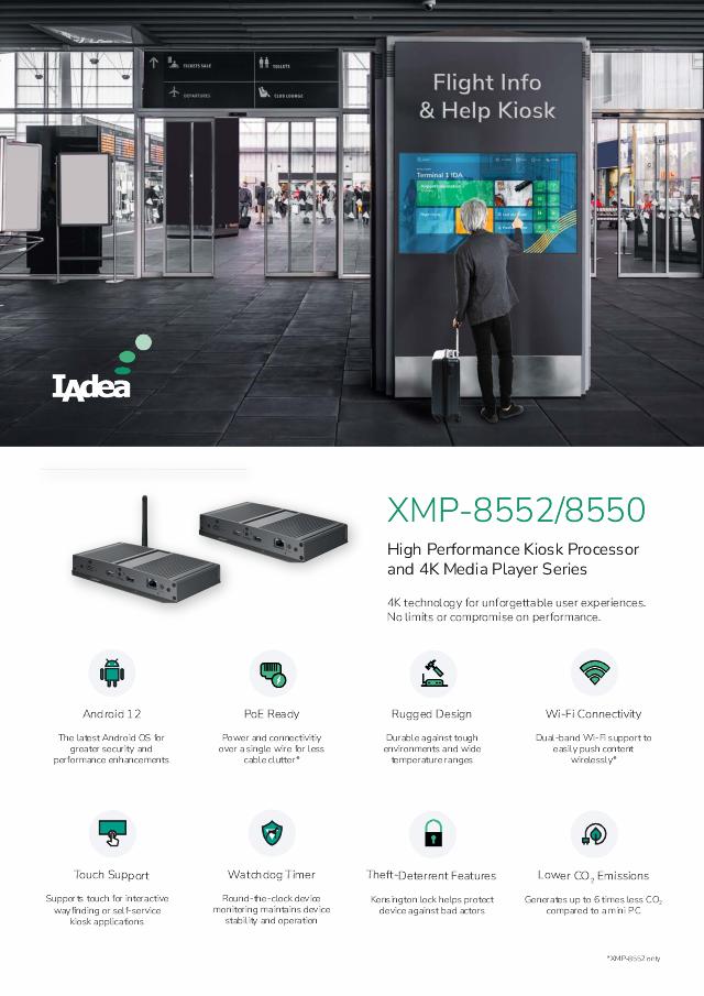 IADEA 4K Kiosk Media Player w/o Wifi