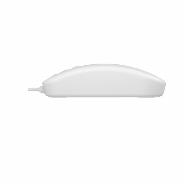 ACTIVE KEY KLINISK USB mus, 3 knapper, scrollsensor, hvid, IP68 forseglet