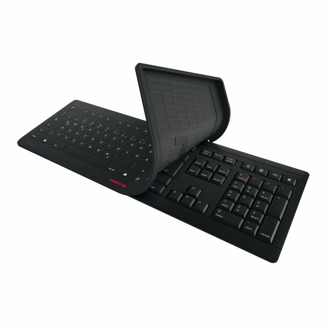 ACTIVE KEY STREAM PROTECT TRÅDLØST tastatur, sort (NOR)