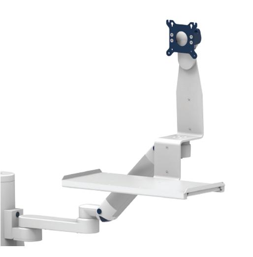 CIM height adjustable arm, VESA + Keyboard