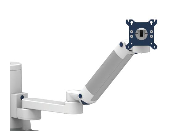 CIM Height adjustable arm for VESA 75/100