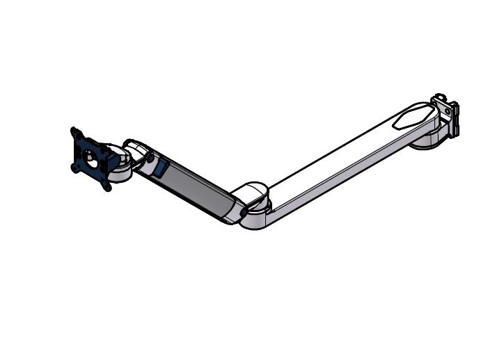 CIM height adjustable arm with extension - extra long