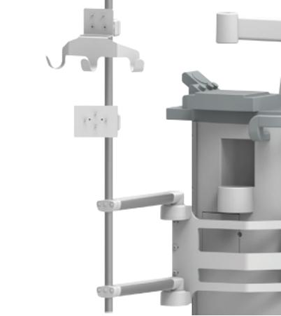 CIM - Maquet dual mount for Flow-I side rail