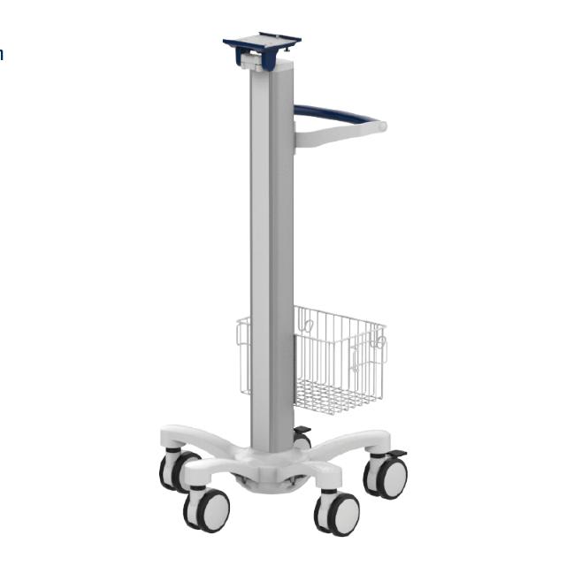 CIM light duty cart with handle and basket