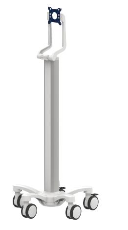 CIM light duty cart for deep VESA monitor basic