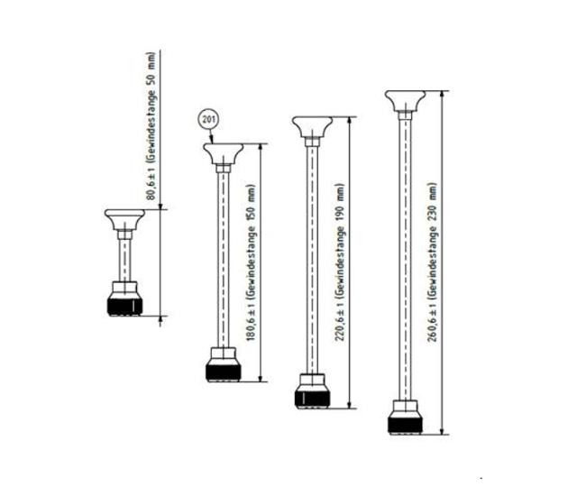 CIM Leveling feed 190mm