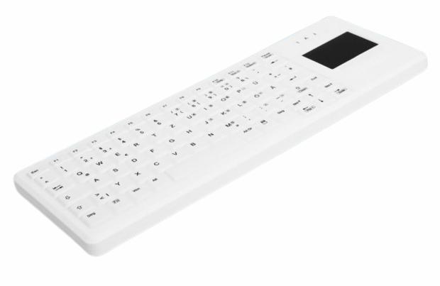 CHERRY KLINISK TRÅDLØST tastatur m. touchpad (US)
