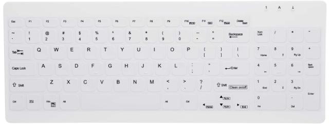 CHERRY KLINISK USB tastatur, ultraflat (NOR)