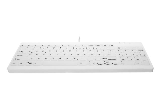 CHERRY KLINISK USB tastatur, ultraflat (NOR)