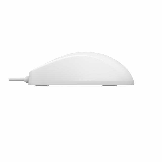 CHERRY KLINISK USB mus, 3 knapper scroll, hvid, IP68 forseglet