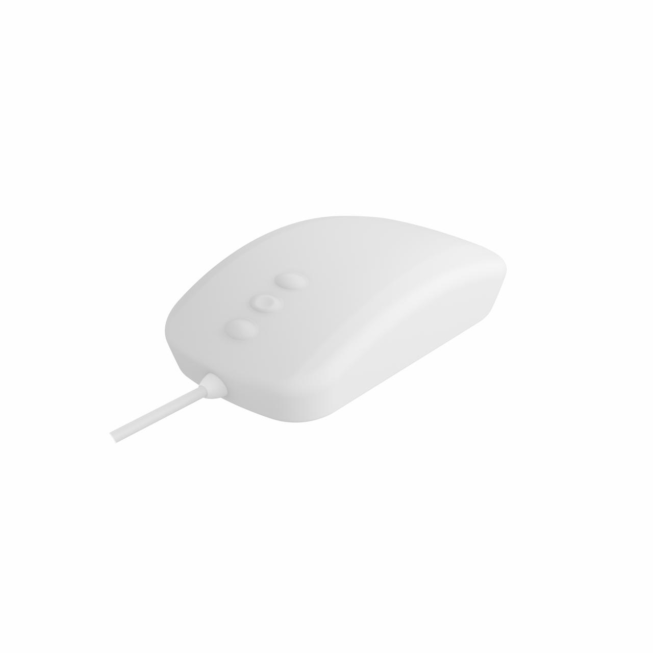CHERRY KLINISK USB mus, 3 knapper, scrollsensor, hvid, IP68 forseglet