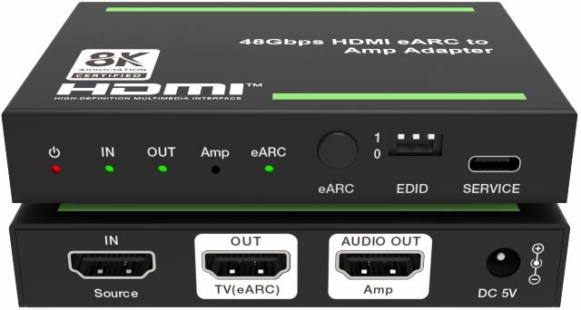 DVDO 8K HDMI 2.1 Audio Extractor with eARC for AV Receivers