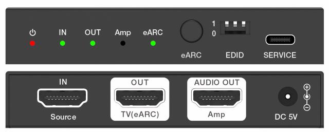 DVDO 8K HDMI 2.1 Audio Extractor with eARC for AV Receivers