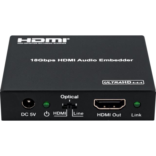 DVDO 4K HDMI Audio Embedder with HDCP 2.2