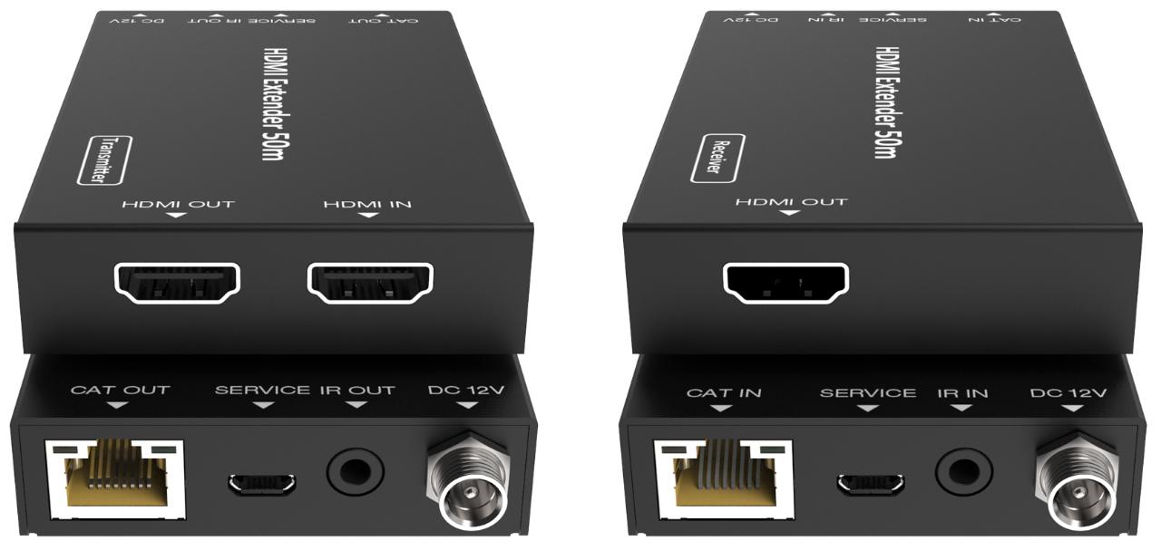 DVDO 4K60 HDMI 50m Extender Over Ethernet (Tx/Rx)