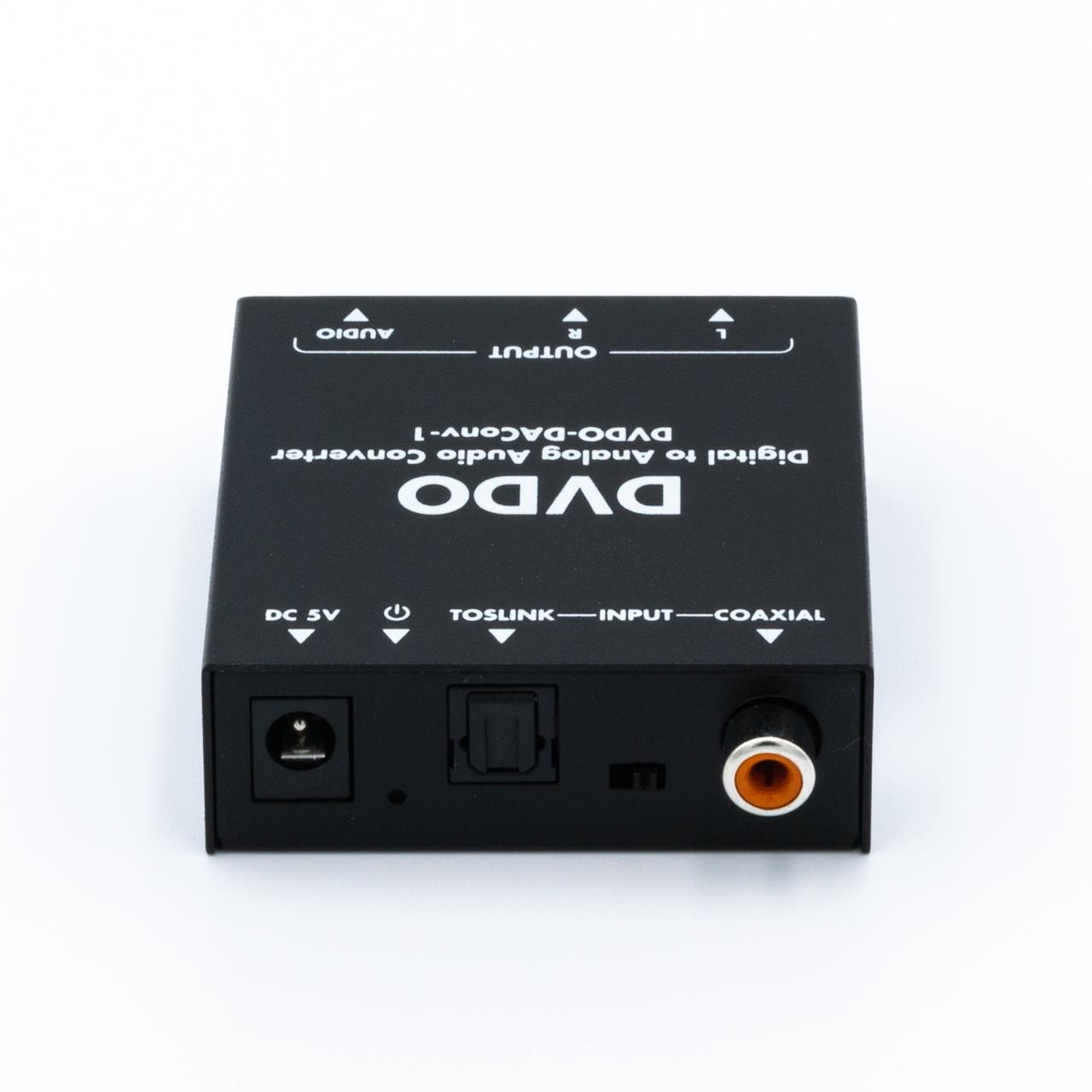 DVDO Digital to Analog Audio Converter (Coaxial/Toslink in - Analog out)