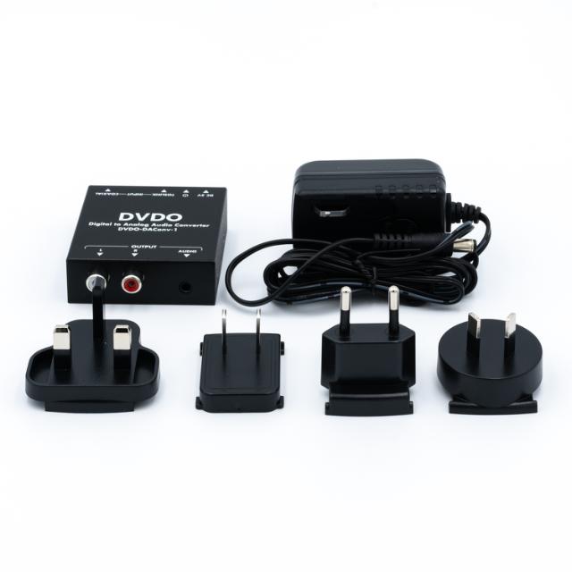 DVDO Digital to Analog Audio Converter (Coaxial/Toslink in - Analog out)
