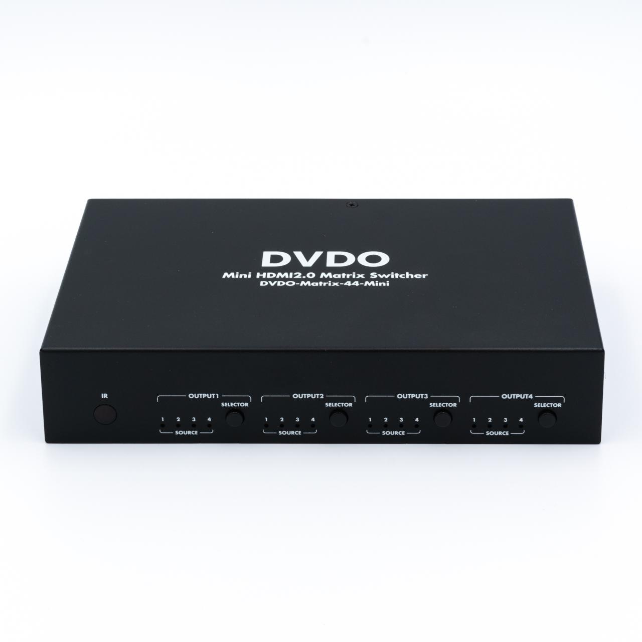 DVDO 4K 4x4 HDMI Matrix Switcher with Audio Outputs & HDR