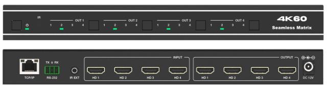 DVDO 4K 4x4 Seamless HDMI Matrix Switcher & Video Wall Controller