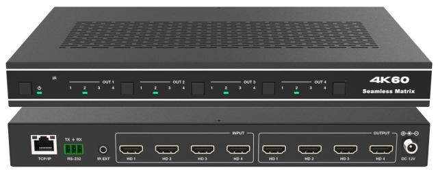 DVDO 4K 4x4 Seamless HDMI Matrix Switcher & Video Wall Controller