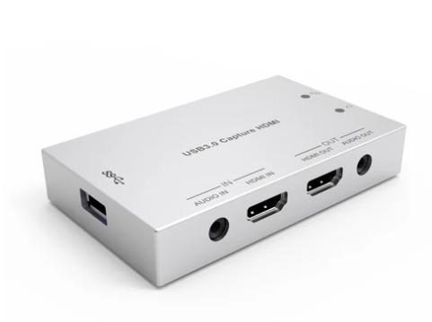 DVDO HDMI to USB 3.0 Capture Dongle with HDMI Loop Out and Separate Audio Input & Output