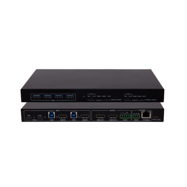 DVDO 4x2 Presentation Switcher with USB-C & HDMI Inputs