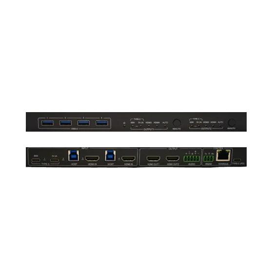 DVDO 4x2 Presentation Switcher with USB-C & HDMI Inputs