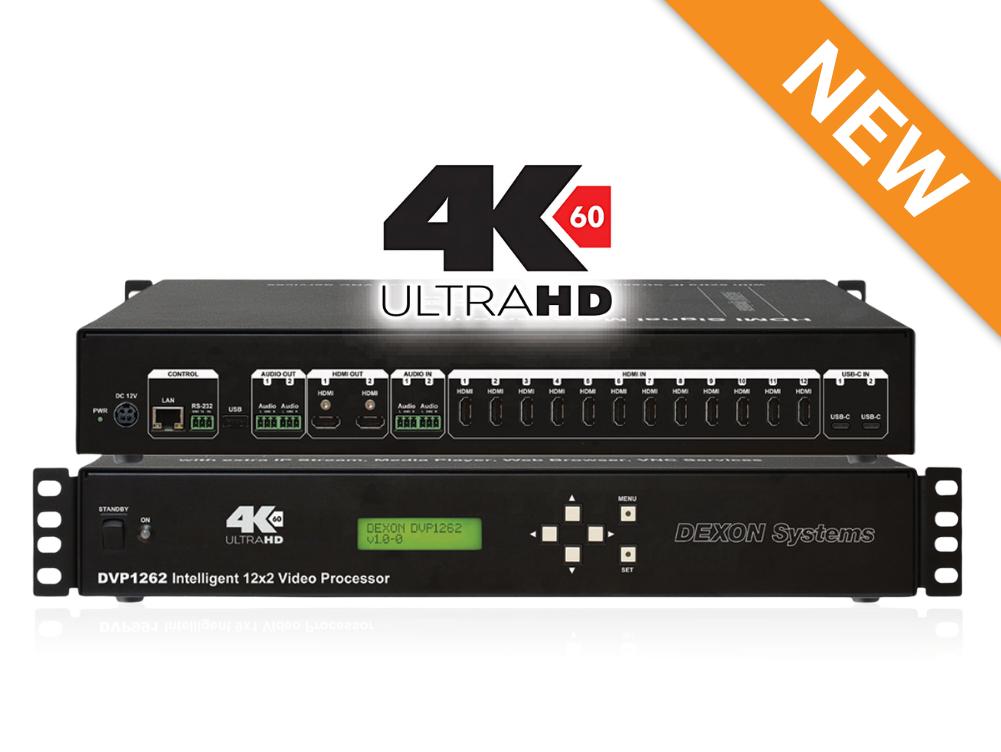 DEXON DVP1264 MultiViewer 12x2, 4K60 4:4:4 Video Processor