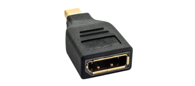 KRAMER Mini DisplayPort (M) to DisplayPort (F) Adapter Cable