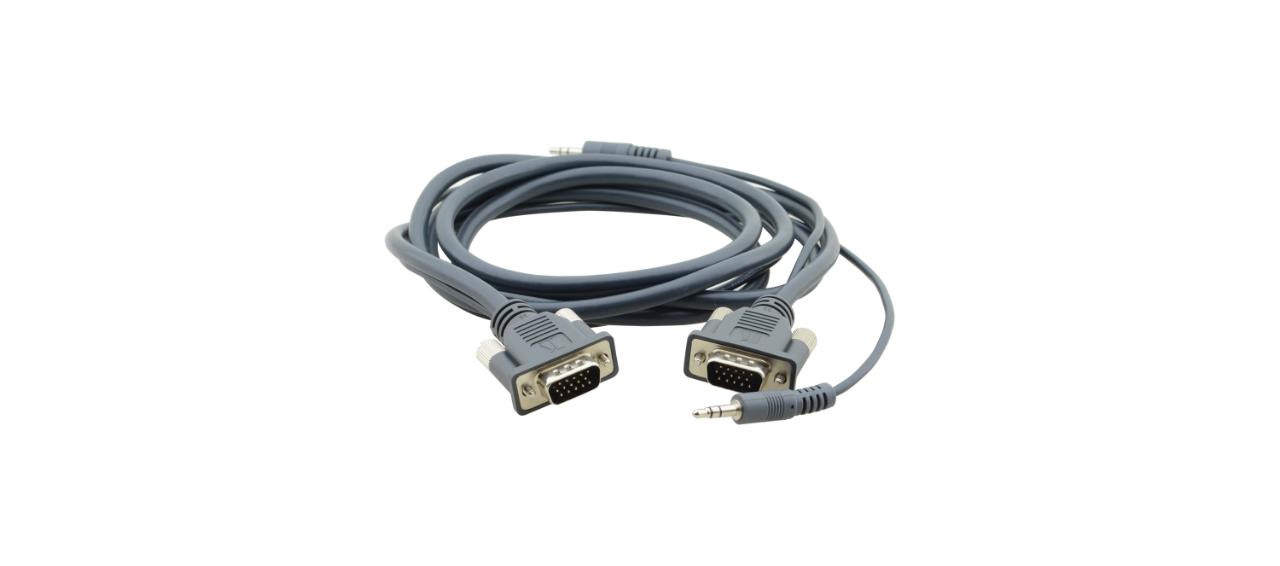 KRAMER Molded 15-pin HD(Male-Male) Flexible  Cable with Audio (6')