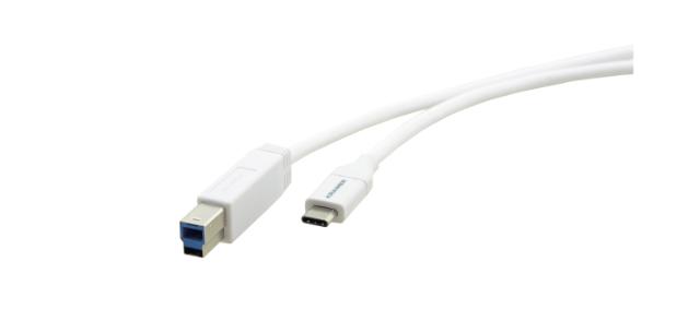 KRAMER USB 3.1 C(M) to B(M) GEN-2, 3A Cable-3ft