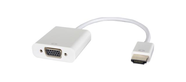 KRAMER HDMI to VGA Adapter Cable  (1')