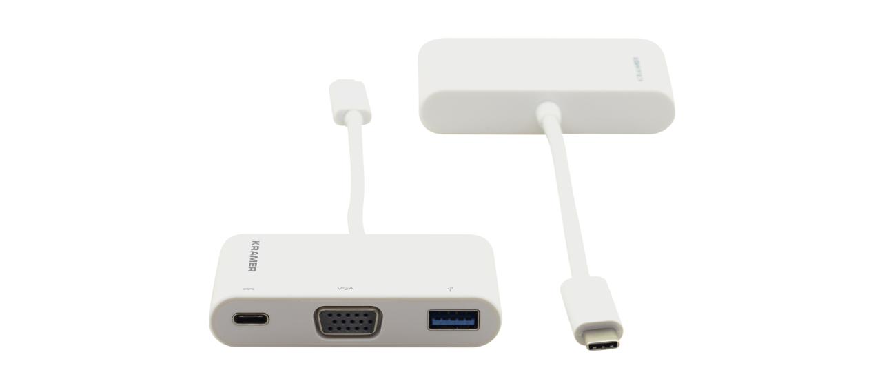 KRAMER USB 3.1 Type C to VGA & USB 3.0 & PD