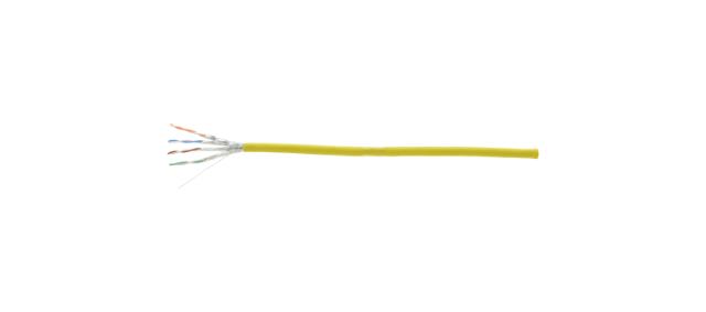 KRAMER KLAN CAT 6A U/FTP 650MHz LSZH Bulk Cable-Yellow, Drum