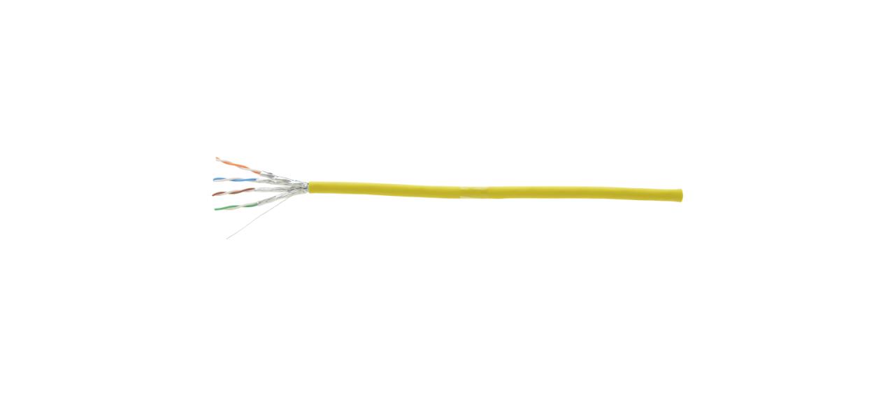 KRAMER KLAN CAT 6A U/FTP 650MHz LSZH Bulk Cable-Yellow, Drum