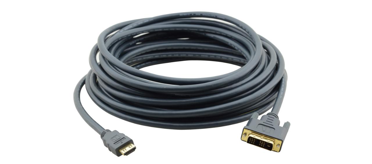 KRAMER HDMI (M) to DVI (M) Cable - 4,6m