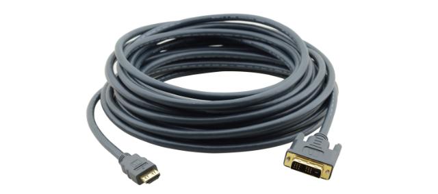 KRAMER HDMI (M) to DVI (M) Cable - 7,6m