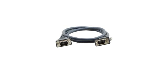 KRAMER Molded 15-pin HD (Male - Male) Flexible  Cable (1')