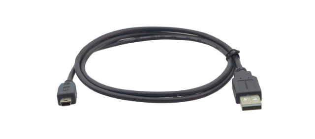 KRAMER 3m USB 2.0 A (M) to Mini–B 4–pin (M) Cable