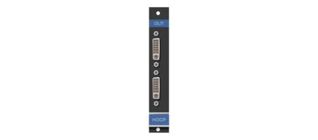 KRAMER 2 channels HDCP Output Card for Frame 16