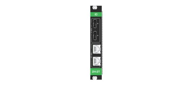 KRAMER 4K60 4:4:4 2xIN HDMI + 2xOUT HDBT 3.0 scaling modular card
