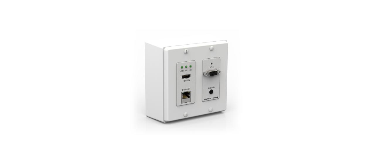 KRAMER On−Wall Box, 2 Gang European- 65mm