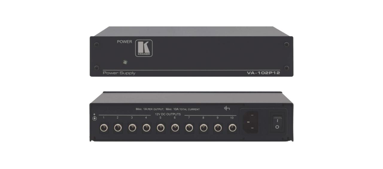 KRAMER 10−Port Universal 12−Volt Power Supply