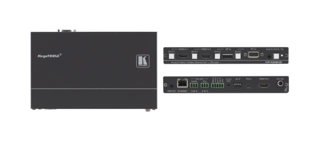 KRAMER 4K60 4:4:4 HDMI, DP and VGA Scaler / Switcher Toolh HDMI, USB-C and VGA Inputs