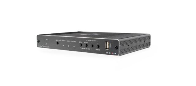 KRAMER 4K HDR HDMI ProScale™ Digital Scaler with HDMI and USB–C Inputs