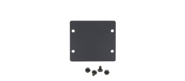 KRAMER Wall Plate Insert — Double Blank Slot Cover Plate