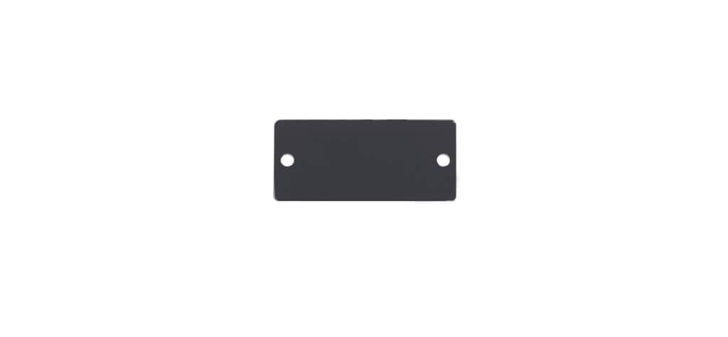 KRAMER Wall Plate Insert - Blank Slot Cover Plate