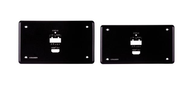 KRAMER WP-789R EU & UK-size Black Panel Set